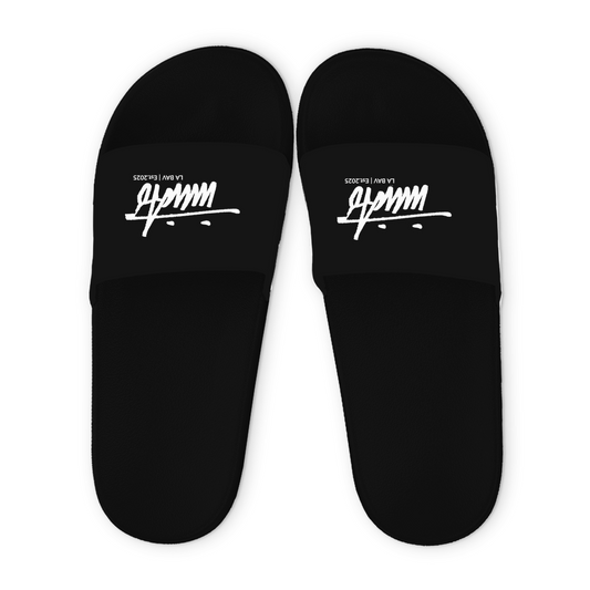 INVICTO SCRIPTWHITE FLIP FLOPS