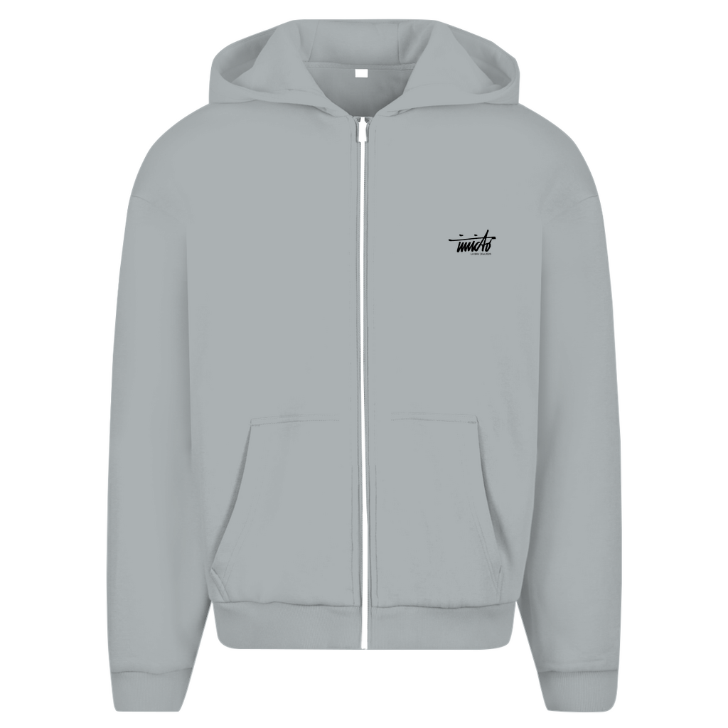 INVICTO SCRIPT L3GO BLACK HOODIE ZIPPER