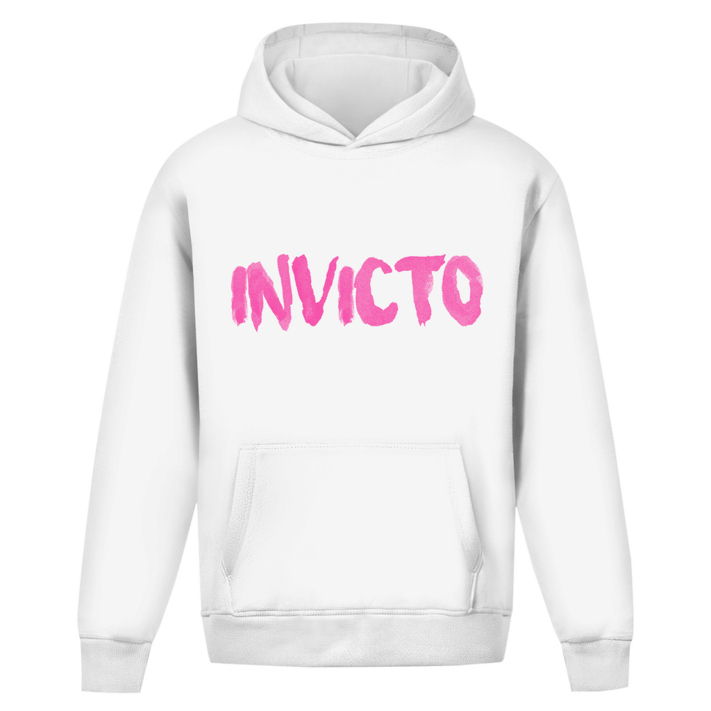 INVICTO PAINT PINK HOODIE