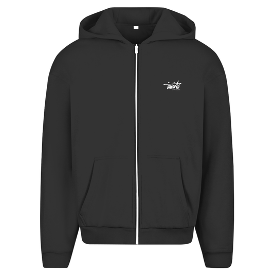 INVICTO SCRIPT BASIC HOODIE ZIPPER