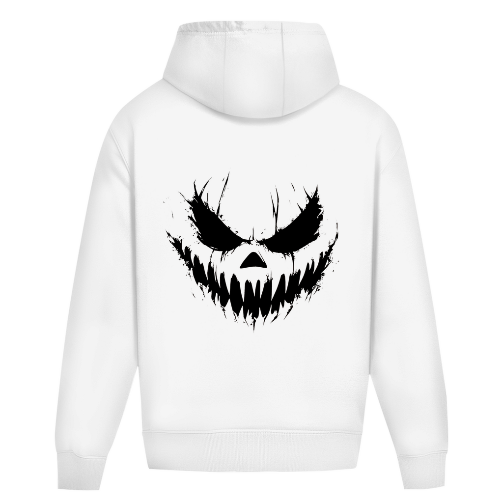 CREEPY FACE BLACK HOODIE