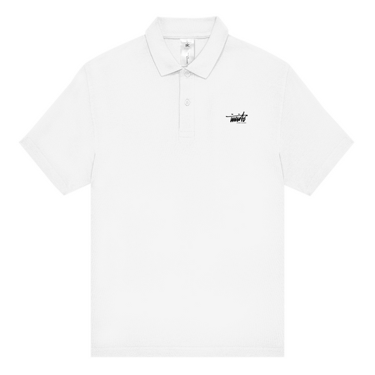 INVICTO SCRIPT BLACK POLOSHIRT