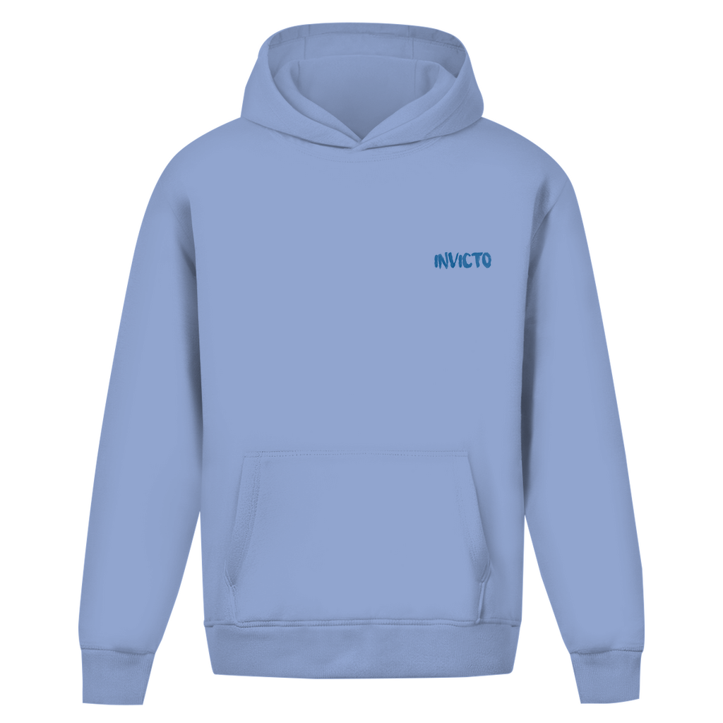 INVICTO PAINT BLUE HOODIE