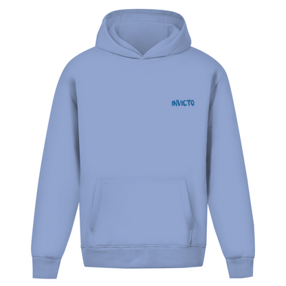 INVICTO PAINT BLUE HOODIE
