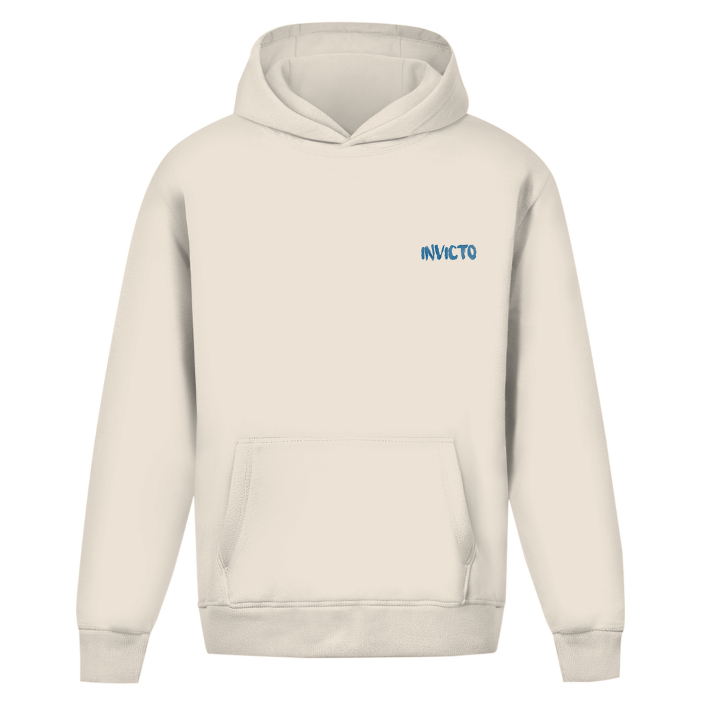 INVICTO PAINT BLUE HOODIE