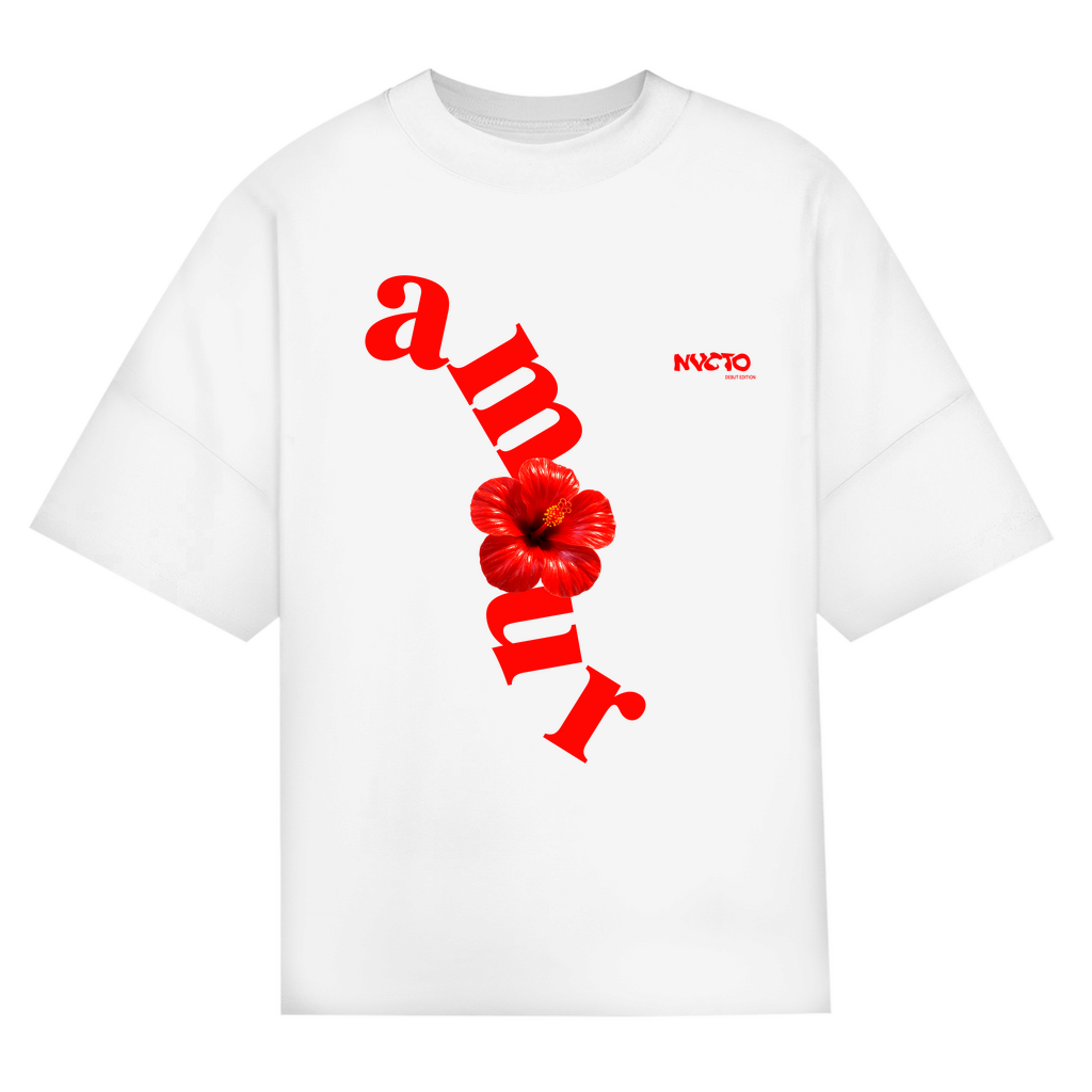 AMOUR FLEUR FRONT  DEB.EDITION T-SHIRT