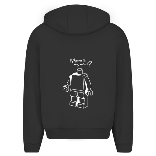INVICTO SCRIPT L3GO WHITE HOODIE ZIPPER
