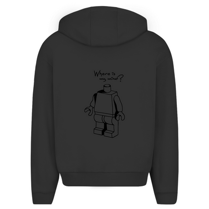 INVICTO SCRIPT L3GO BLACK HOODIE ZIPPER