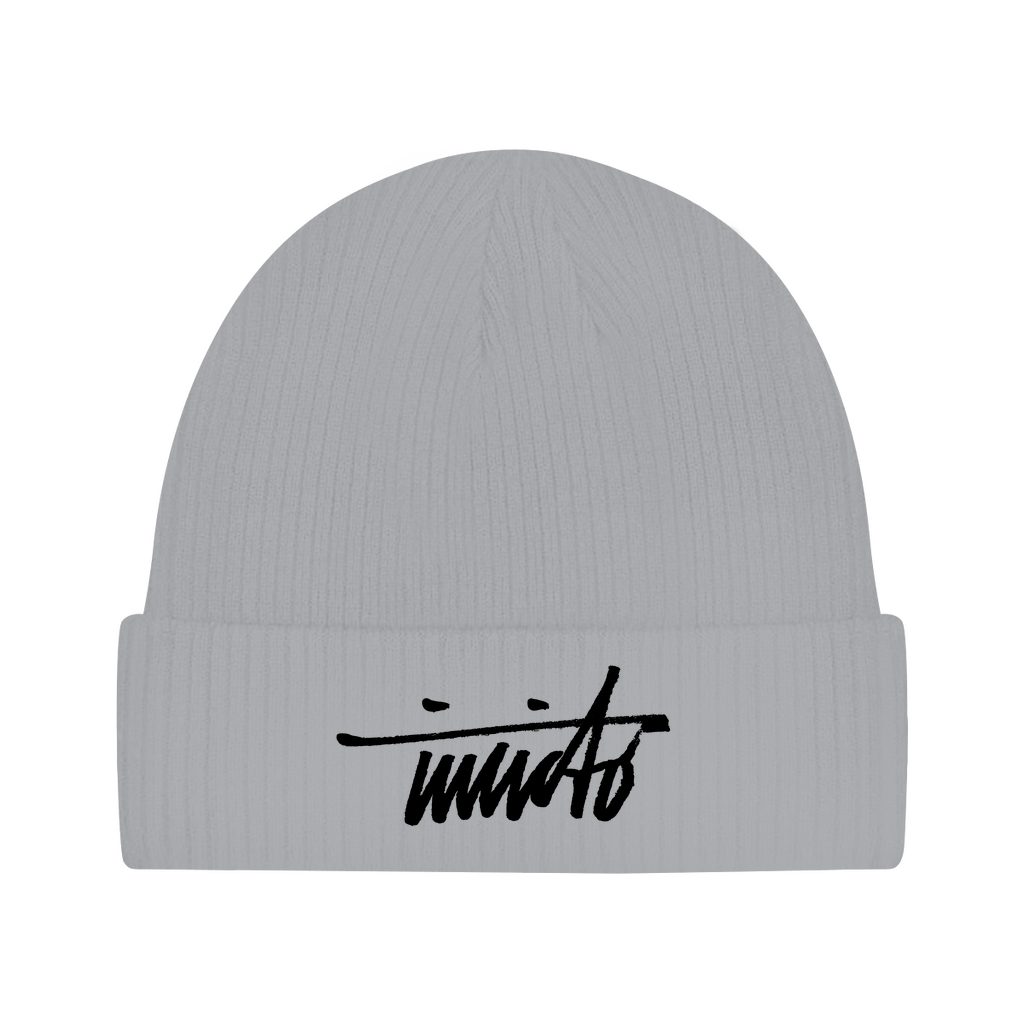 INVICTO SCRIPT BLACK  BEANIE