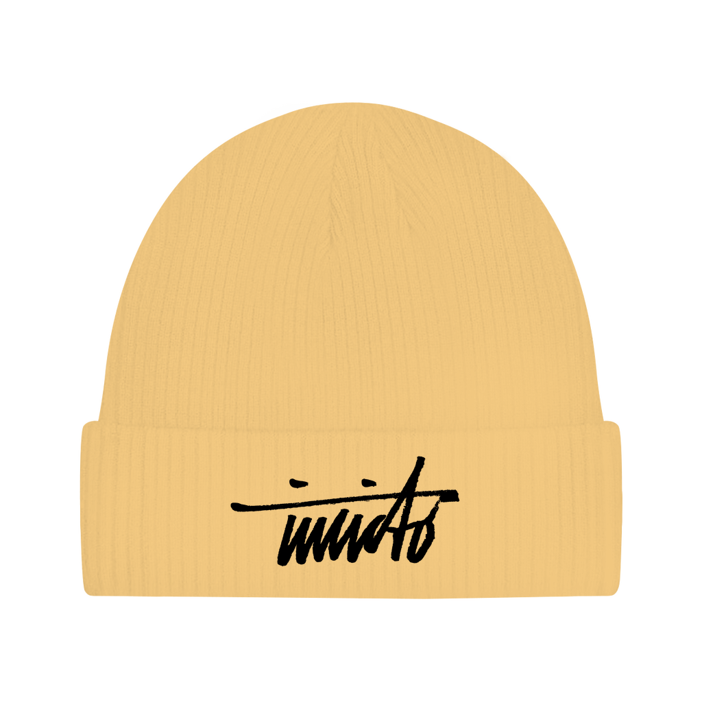 INVICTO SCRIPT BLACK  BEANIE