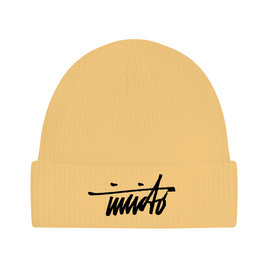 INVICTO SCRIPT BLACK  BEANIE