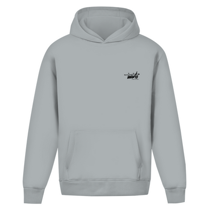 INVICTO SCRIPT IBTFOBA BLACK HOODIE